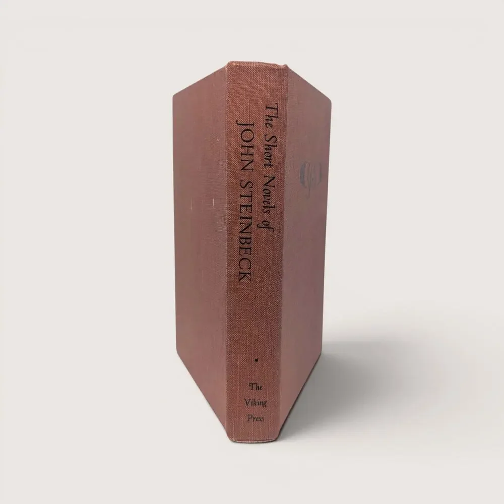 1953 The Short Novels of John Steinbeck Hardcover Book